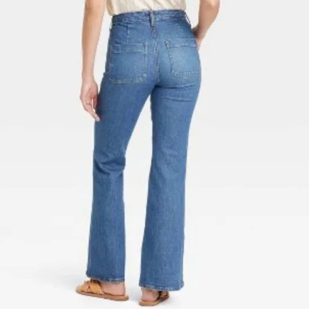 Universal Thread High Rise Flare Jeans 33 - Picture 3 of 5